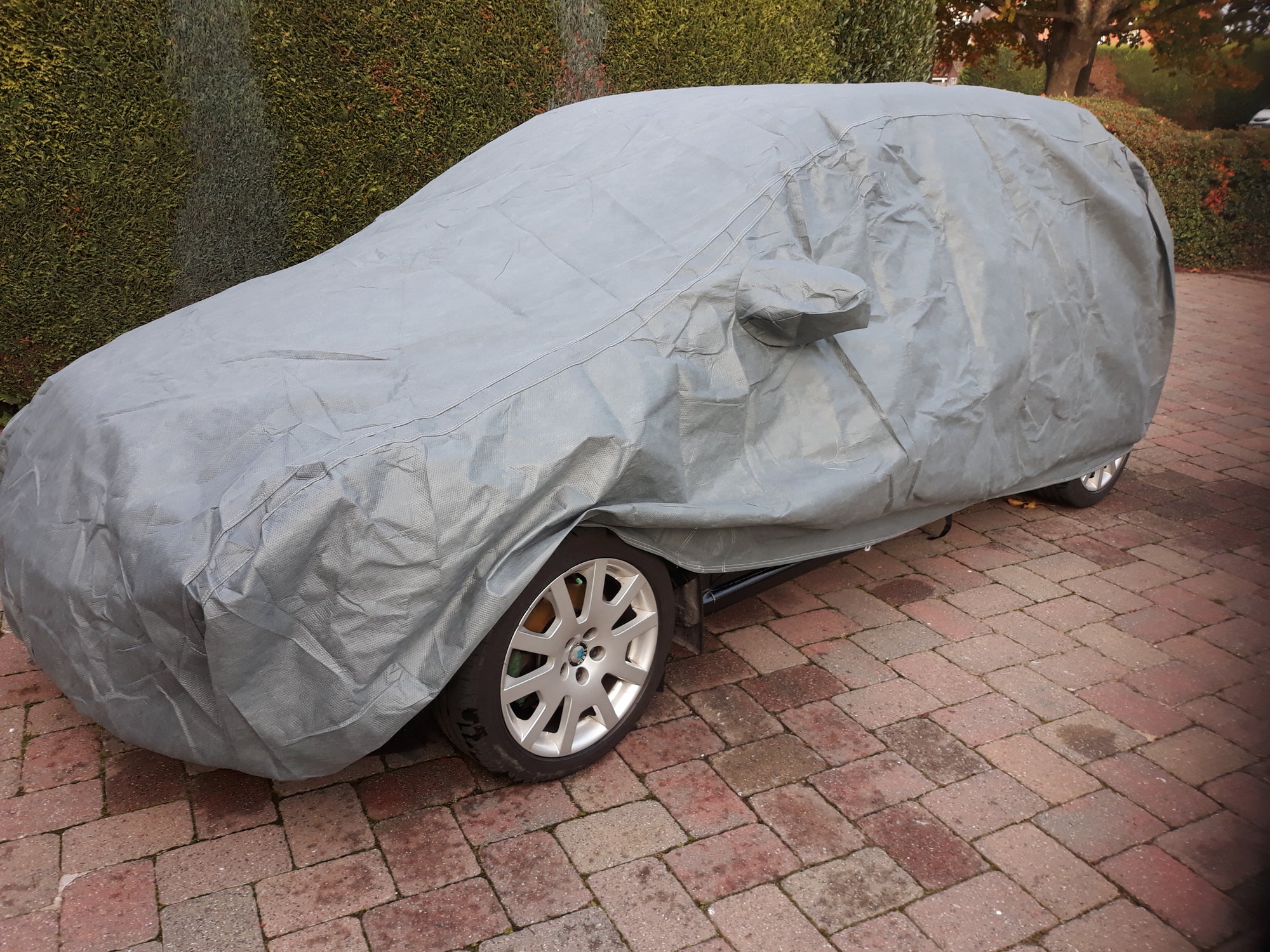 Car Cover Rain Snow Dust Waterproof For Skoda Fabia Octavia Rapid
